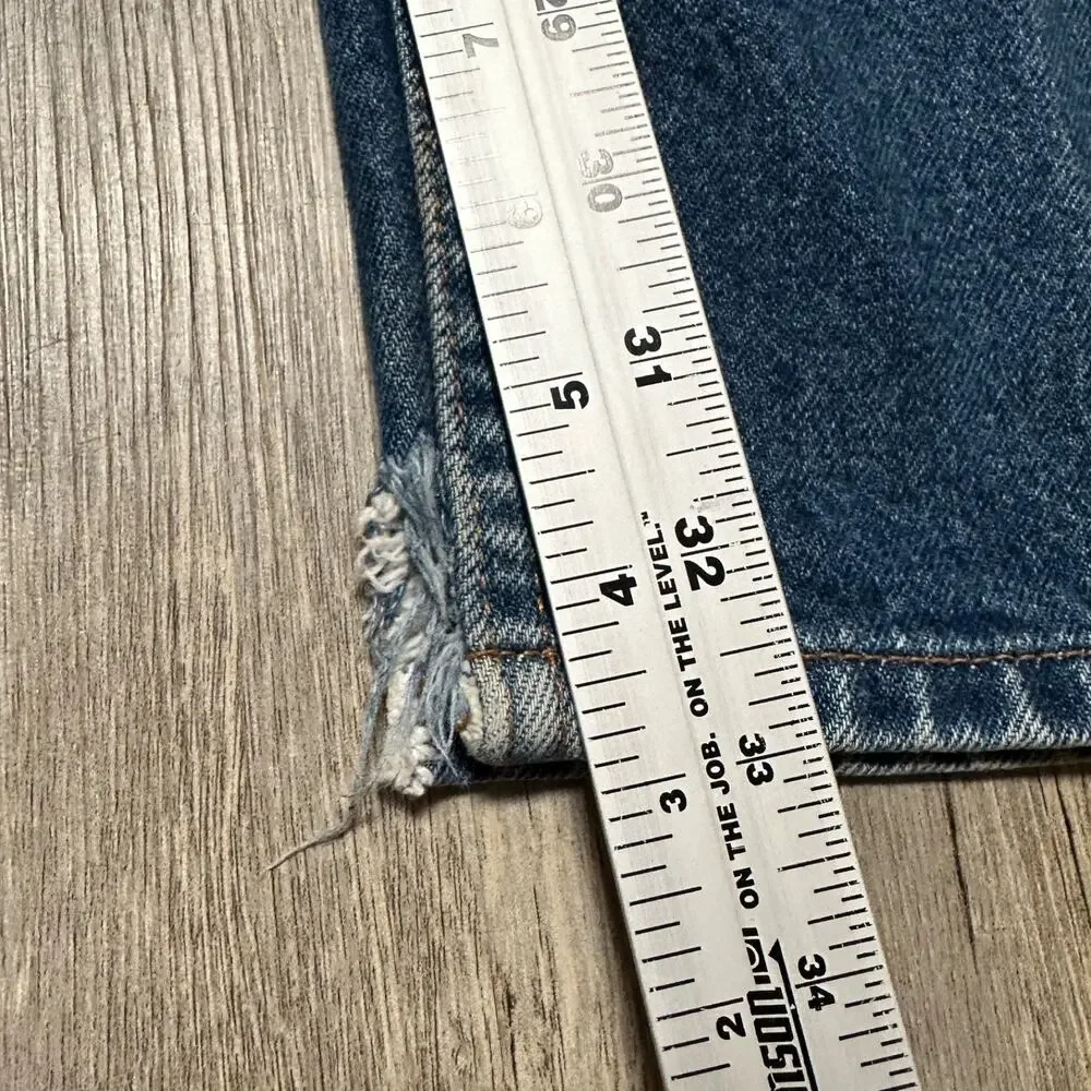 Vintage Levi’s 505 Jeans Mens 35x34 Blue Denim Orange Tab Regular Fit Straight
